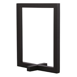 Modern table lamp frame shape black dimmable 5W