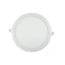 LED panel light 24W round recessed 300mm diameter white
