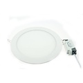 LED panel light 24W round recessed 300mm diameter white