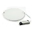 LED panel light 24W round recessed 300mm diameter white