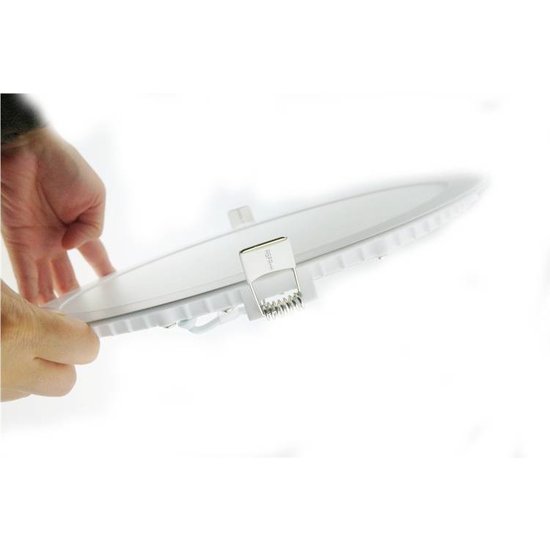 LED panel light 24W round recessed 300mm diameter white