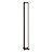 Lampadaire moderne forme cadre noir dimmable 47W