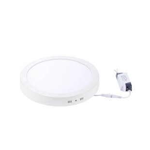 Dalle LED plafond ronde apparente 24W 300mm diamètre