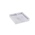 Dalle LED plafond 30cmx30cm carrée apparente 24W