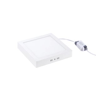 LED panel light surface mounted square 18W 220x220mm