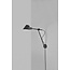 Applique murale au design moderne, minimaliste et multifonctionnel - noire