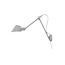Moderne, minimalistische en multifunctionele design wandlamp - grijs