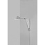 Stay Wandleuchte von Nordlux, verstellbarer Arm, grau Metall mit Aluminium, E27-Fassung max. 60W, IP20, Höhe 54,5 cm