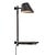 Aplique de pared negro orientable LED 14,5W regulable