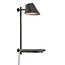 Moderne, minimalistische en multifunctionele design wandlamp - zwart