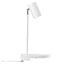 Verstelbare GU10 wandlamp in wit metaal, Ø6 cm lichtkap, 42,9 cm hoog, IP20, klasse 2, max. 15W (lichtbron niet inbegrepen)