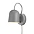 Moderne, tijdloze en deens design wandlamp - grijs