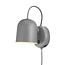Modern, timeless and Danish design wall lamp - grey