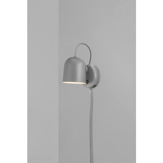 Moderne, tijdloze en deens design wandlamp - grijs