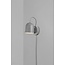 Modern, timeless and Danish design wall lamp - gray