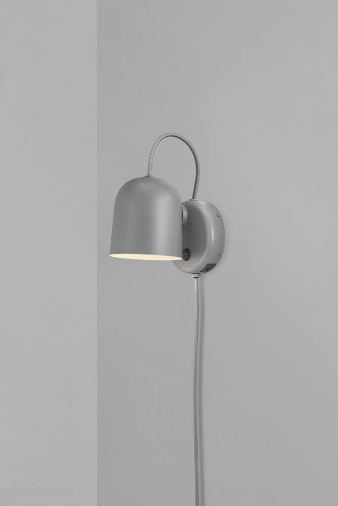 Moderne, zeitlose Wandleuchte im dänischen Design – Grau |
