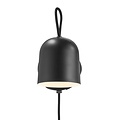 Angle GU10 wandlamp, verstelbaar en richtbaar, grijs metaal met kunststof detail, IP20, hoogte 19,1 cm, lichtbron niet inbegrepen