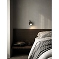 Angle GU10 wandlamp, verstelbaar en richtbaar, grijs metaal met kunststof detail, IP20, hoogte 19,1 cm, lichtbron niet inbegrepen