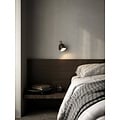 Nordlux Angle wall light GU10 black, adjustable head, metal, IP20, excl. bulb, 19.1 cm high