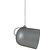 Hanging lamp industrial, directional and contemporary look - gray