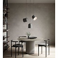 Hanging lamp industrial, directional and contemporary look - gray