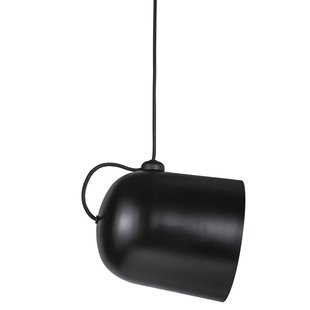 Angle 25 lámpara colgante negra de metal, orientable, E27