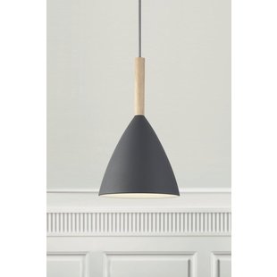 Pendant lamp charming, elegant and sleek design - gray