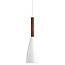 Pendant lamp charming, elegant and sleek design - white