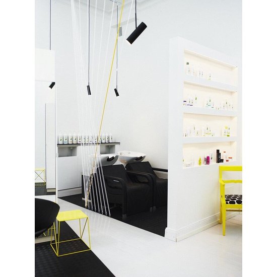 Plafonnier minimaliste, élégant et orientable - noir