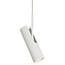 Nordlux MIB 6 pendant light white, metal tube adjustable up to 350 degrees, GU10 fitting, 270mm high, IP20