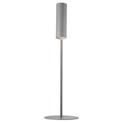 Lámpara de mesa elegante, delgada y ajustable - gris
