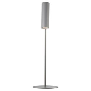 Lampe de table élégante, fine et orientable - gris