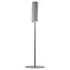 Lámpara de mesa elegante, delgada y ajustable - gris