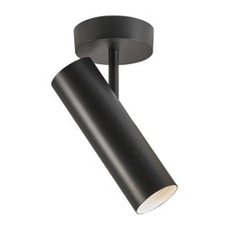 Nordlux minimalistische Deckenleuchte schwarz dimmbar