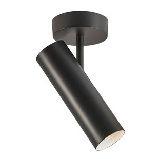 Plafondlamp elegant, minimalistisch en eenvoudig design - zwart