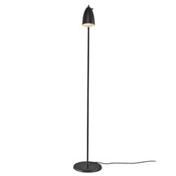 Retro floor lamp, black, rotatable head, GU10, metal