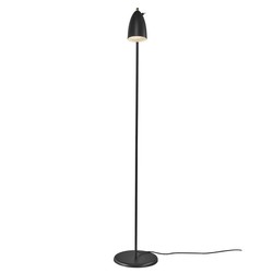 Style rétro, élégant lampadaire rotatif - noir