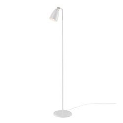 Lampadaire rotatif élégant de style rétro - blanc/télégris