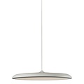 Lámpara colgante Artist beige LED redonda 24W 400mm Ø, 2268 lúmenes, 2700K blanco cálido, regulable, IP20