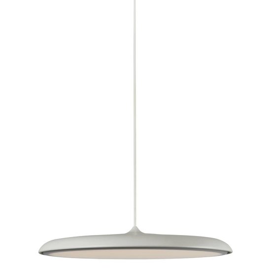 Nordlux Artist pendant light beige LED round 24W 400mm Ø, 2268 lumen, 2700K warm white, dimmable, IP20