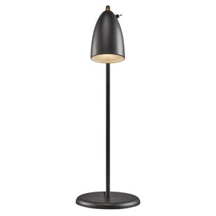 Retro Style, Elegant, Swivel Table Lamp - Black