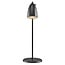 Nordlux Retro Tischlampe schwarz, drehbarer Schirm Ø10cm, Höhe 66cm, GU10-Fassung, Metall