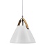 Scandinavian hanging lamp white G9