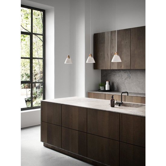 Scandinavische hanglamp wit G9