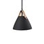 nordlux lampe suspendue 16 cm scandinave blanche, noire, verre blanc - Idéale pour les intérieurs modernes
