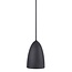 Nordlux Nordic Cool Hängelampe schwarz Ø10cm GU10, Metallschirm mit 300cm Textilkabel