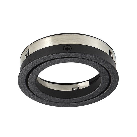 Spot encastré gris 3 lumières avec supports de spot librement sélectionnables