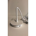 Lámpara de techo cilíndrica en metal gris, altura 27 cm, casquillo GU10 máx. 8W, IP20, regulable con bombilla compatible, cable 300 cm