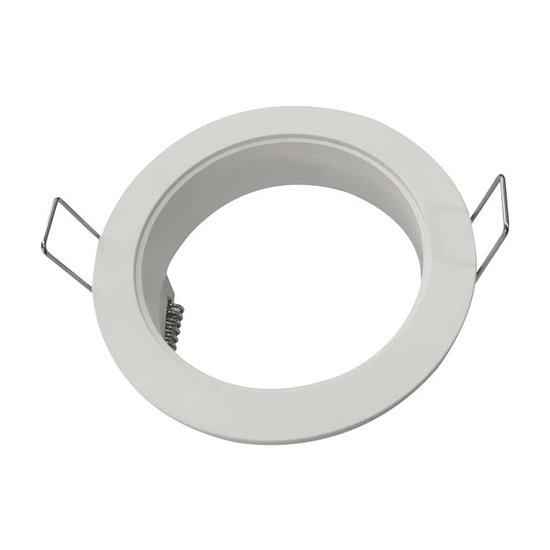 Inbouwspot wit rond gatmaat 80mm buitenmaat 93,7 mm