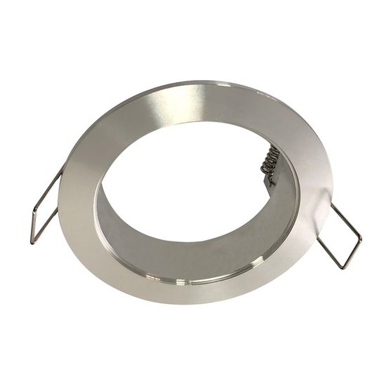 Recessed spot gray round hole size 80mm outer size 93.7 mm